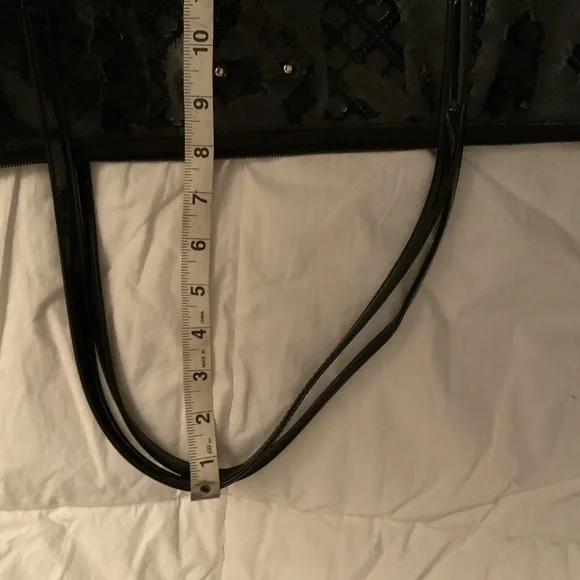 Kate SPADE PATENT LEATHER TOTE shoulder handbag - Picture 8 of 8